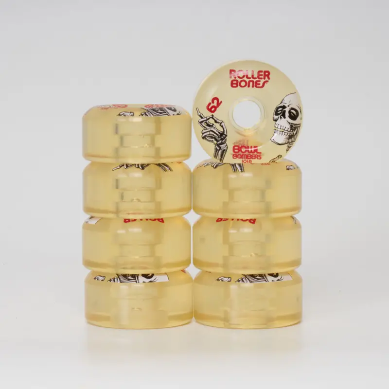 Roller Bones Bowl Bombers 62Mm/101A Wheels - Clear 1