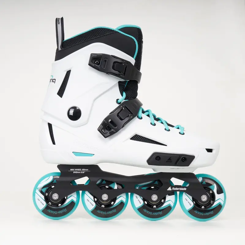 Rollerblade Lightning 80 Womens Inline Skates - White 1