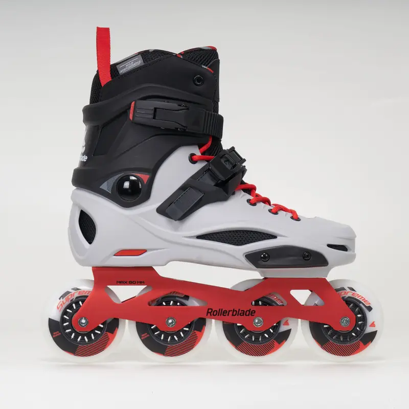 Rollerblade Rb Pro X Inline Skates - Grey / Warm Red 1