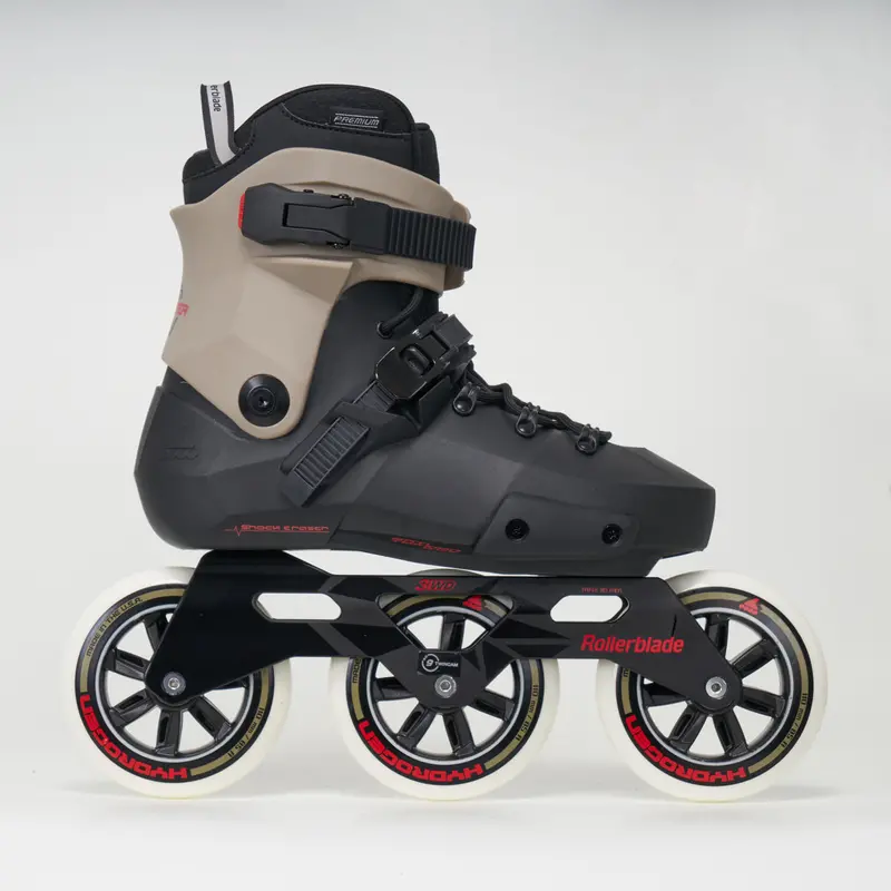 Rollerblade Twister Edge 110 3Wd Inline Skates - Black/Sand **Last Few** 1