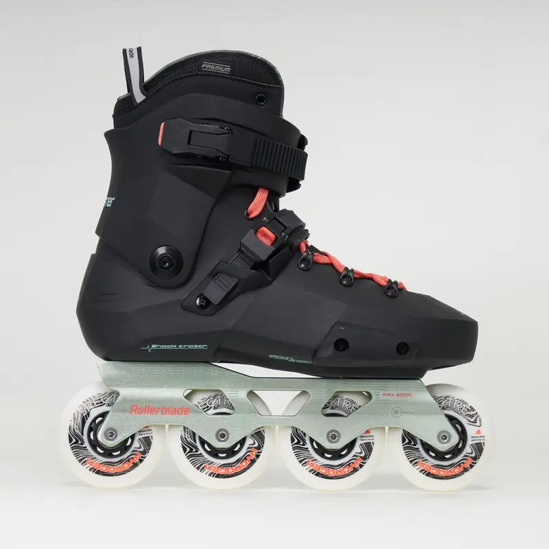 Rollerblade Twister Xt Womans Inline Skates - Black/Mint 1
