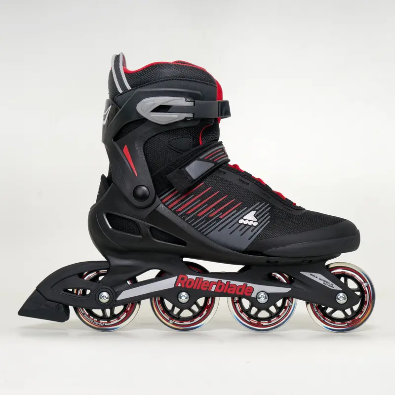 Rollerblade Zetrablade Men's Softboot Inline Skates - Black / Red 1