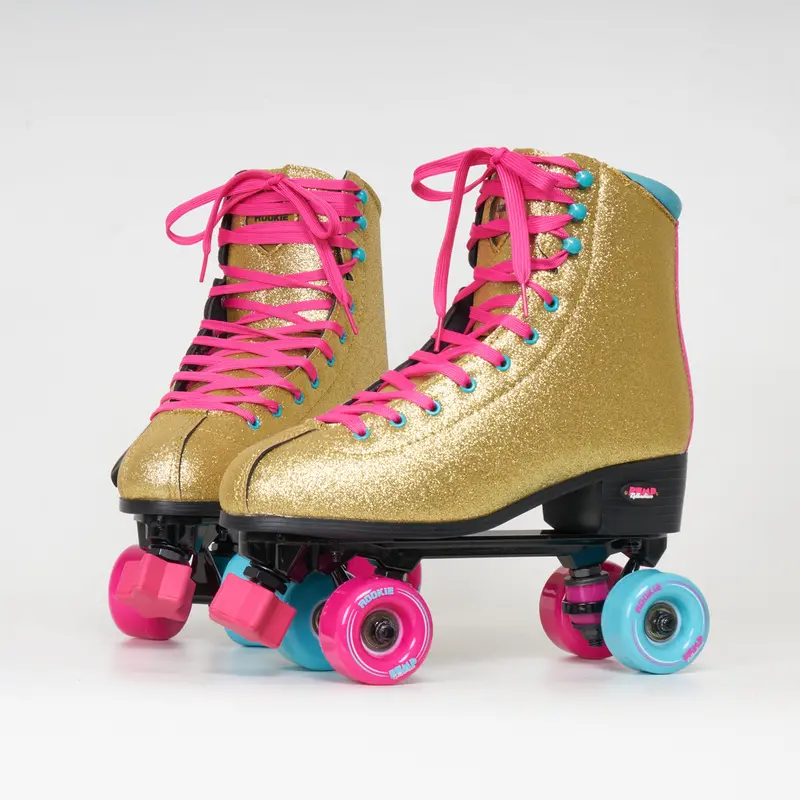 Rookie Bump Roller Disco Skates - Gold 1