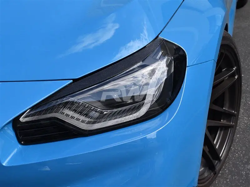 Rw Carbon - Carbon Fiber Headlight Trim - Bmw G87 M2 1