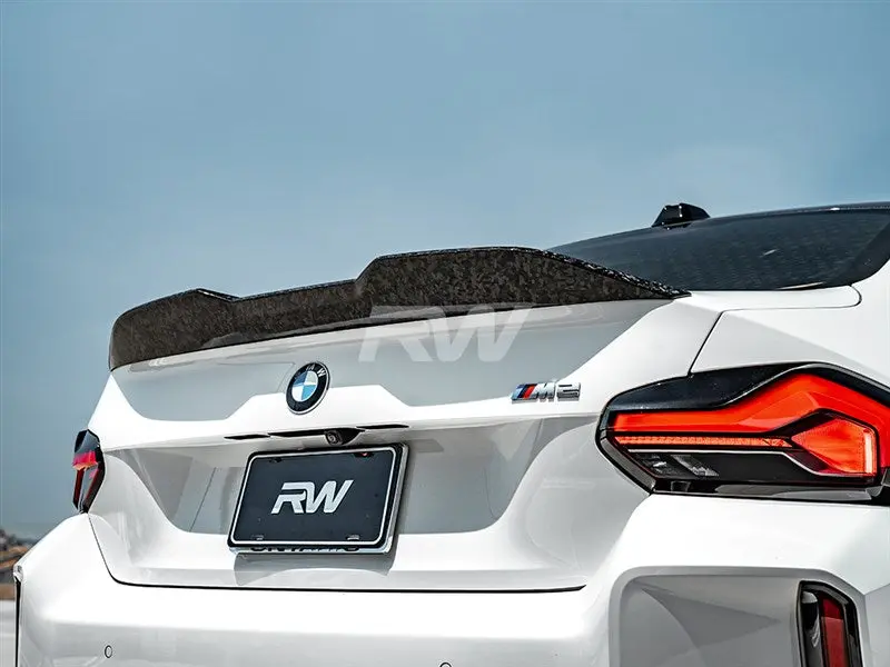 Rw Carbon - Forged Carbon Fiber Performance Rear Decklid Spoiler - Bmw G87 M2 1
