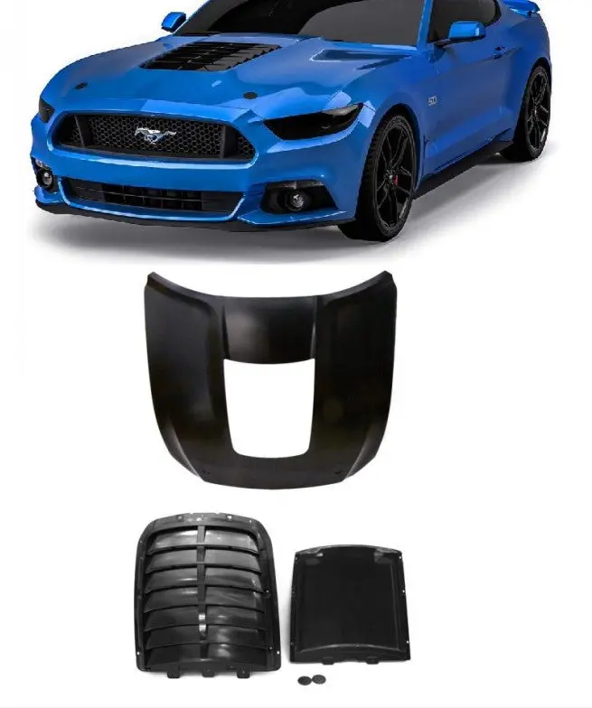 S550 Mustang Gt500 Style Aluminium Hood 2015-17 1