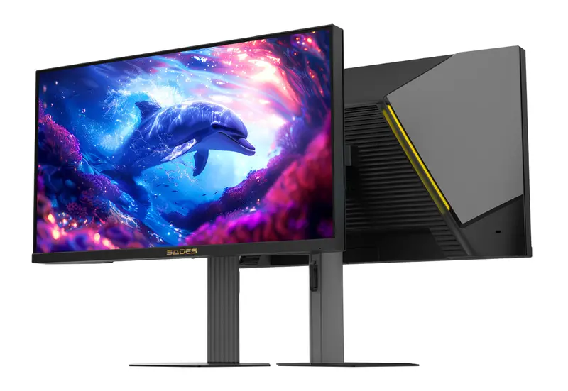 Sades Bn-Dolphin Mini Sa-F01q25 24.5'' 2K Qhd 2560 X 1440 320Hz Refresh Rate, 0.5Ms Response Time, Hdmi 2.1, Ips Flat Gaming Monitor - Black 1