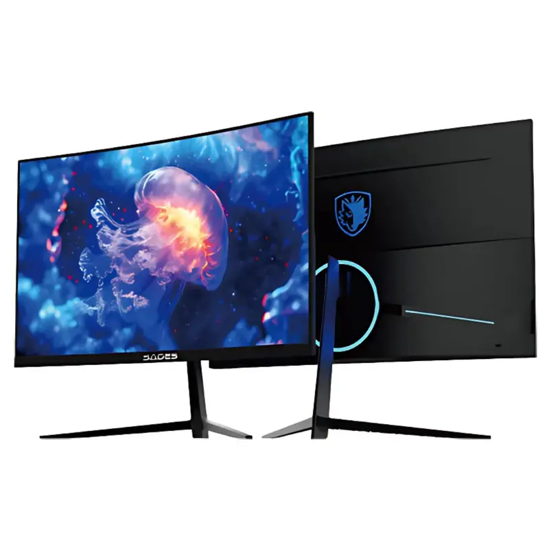 Sades Nc-Pelagia Sc-Cj04f24b, 24" Fhd 1920X1080, 200Hz, 0.5Ms, Hdmi 2.1, Va, Curved Gaming Monitor - Black 1