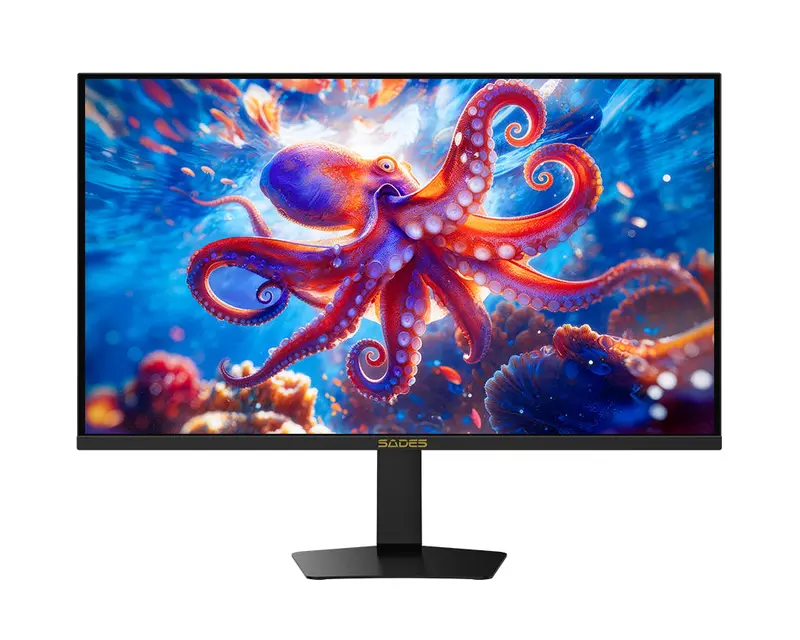Sades Np-Octopus  32" 4K (3840X2160), 160Hz Refresh Rate, 0.5 Response Time, Hdmi 2.1, Ips Flat Gaming Monitor - Black 1