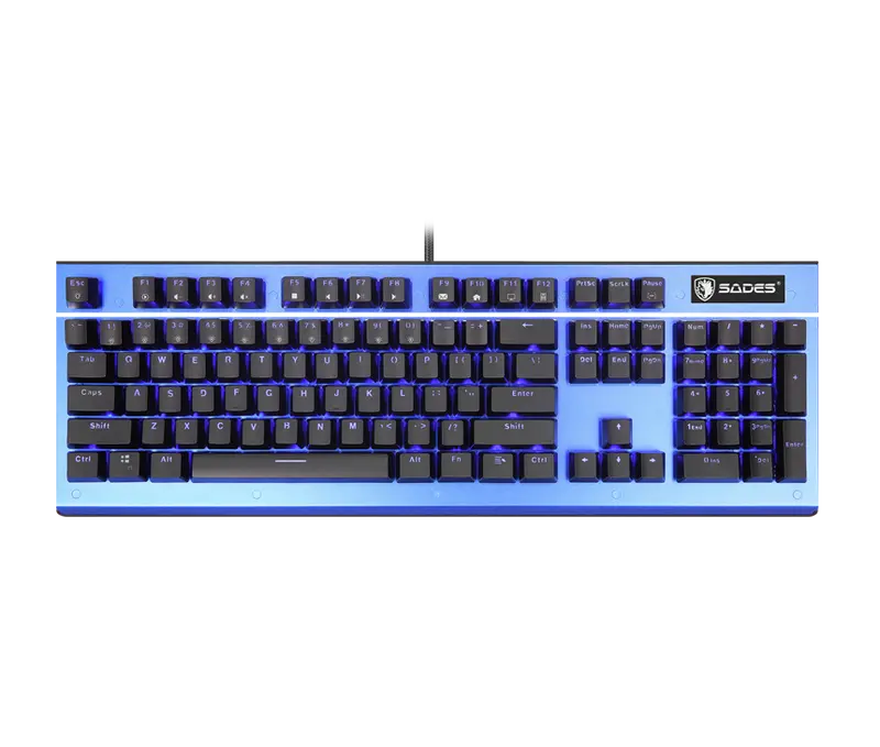 Sades Sickle Gaming Keyboard - Red Switch 1