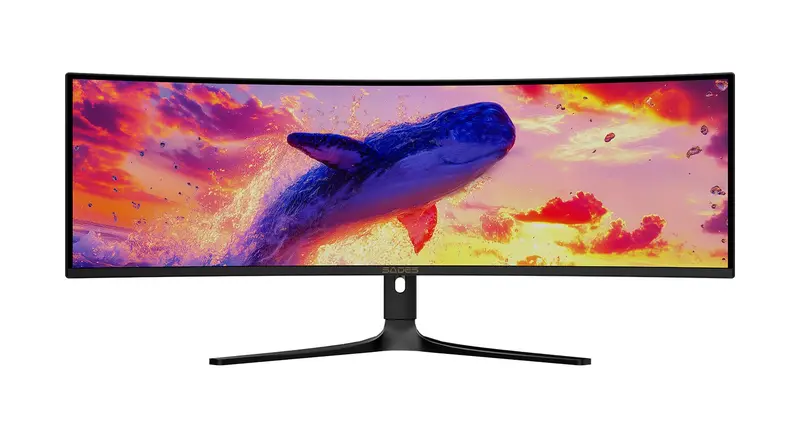 Sades Sp-Whale Sa-C01u49, 49" 5120×1440 Dual Qhd Oled, 240Hz, 0.03Ms, Hdmi 2.1 Curved Gaming Monitor - Black 1