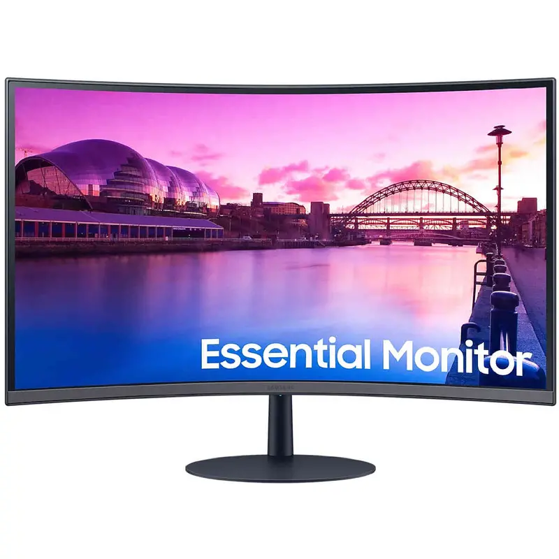 Samsung Monitor 27 Inch Curved Monitor With 1000R Curvature - Ls27c390eamxue 1