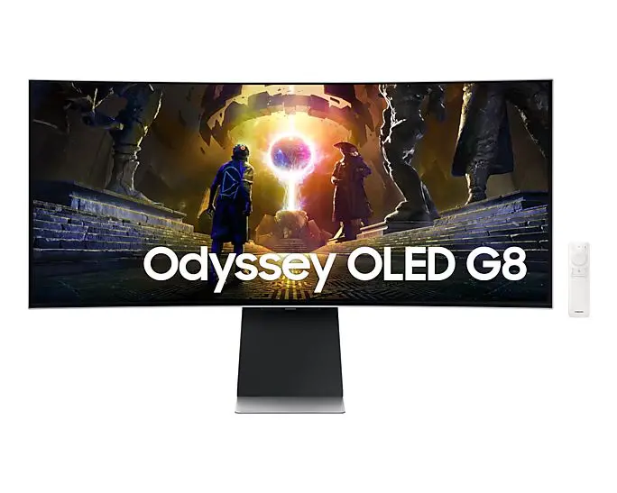 Samsung Odyssey 34" Oled G8 G85sd Ultra Wqhd,175Hz,0.03Ms,Curved -Ls34dg852smxue 1