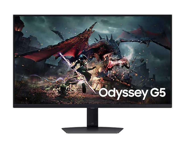 Samsung Odyssey G5 G50d 32",Qhd,1Ms,Ips,180Hz,Flat Gaming Monitor - Ls32dg502emxue 1