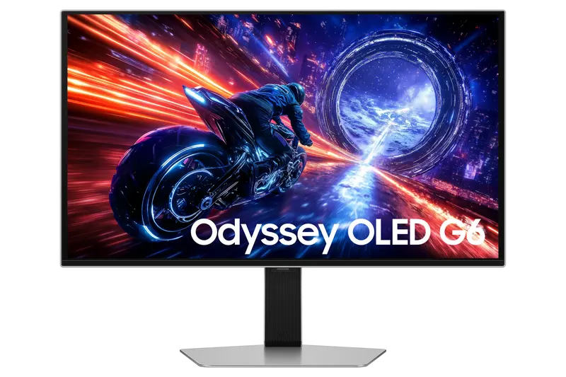 Samsung Odyssey Oled G6 G60sf 27" Qhd(2,560 X 1,440), 500Hz Refresh Rate, 0.03Ms Response Time, Freesync Premium Pro, G-Sync Flat Gaming Monitor Ls27fg602smxue 1