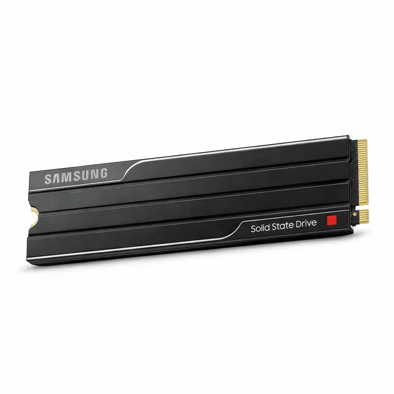 Samsung Ssd 9100 Pro With Heatsink 4Tb Pcle 5.0X4nvme M.2 Read Speed Up To 14800 Mb/S Storage - Black 1