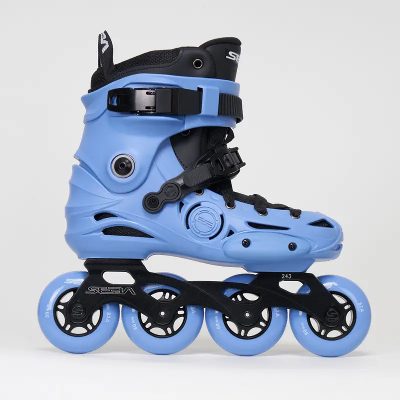 Seba E3 80 Inline Skates - Unisex - Premium (Blueberry) 1