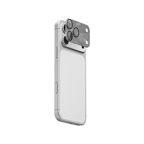Skinarma Iphone 17 Pro Max Full Aluminium Camera Lens Protector Sonix - Silver 1
