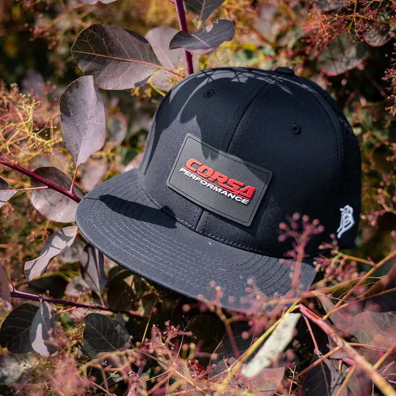Snap Back / Corsa Hat | Black W Center Patch 1