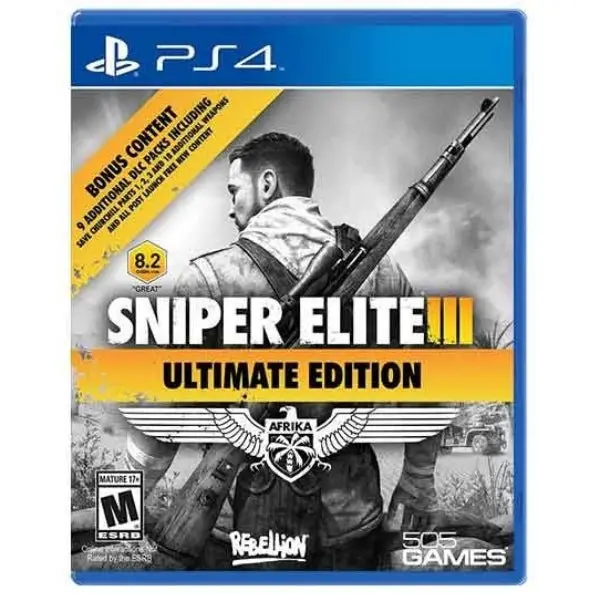 Sniper Elite Iii For Playstation 4 Ultimate Edition "Region 1" 1