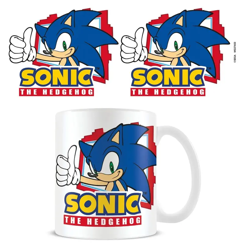 Sonic The Hedgehog (Thumbs Up) Mug 1