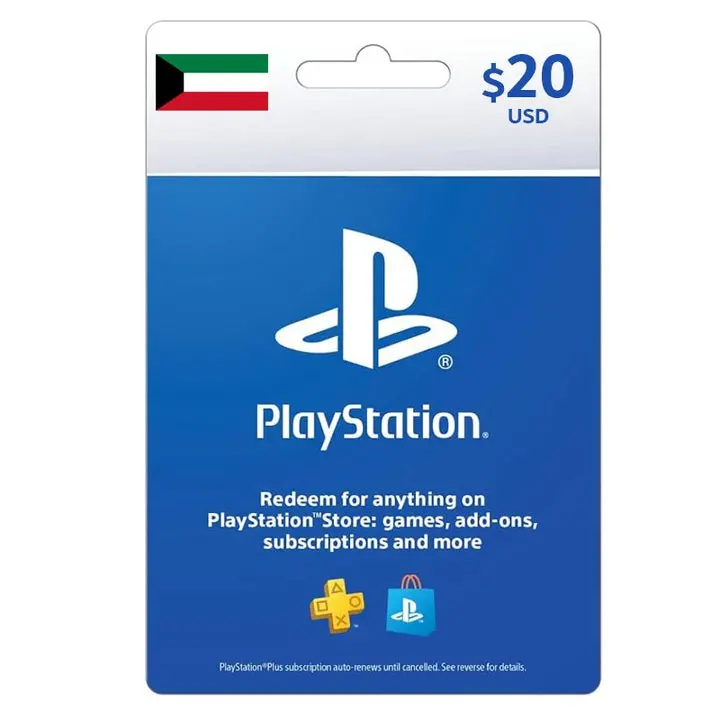 Sony Playstation / Psn Gift Card 20$ - Kuwait (Sms Delivery) 1