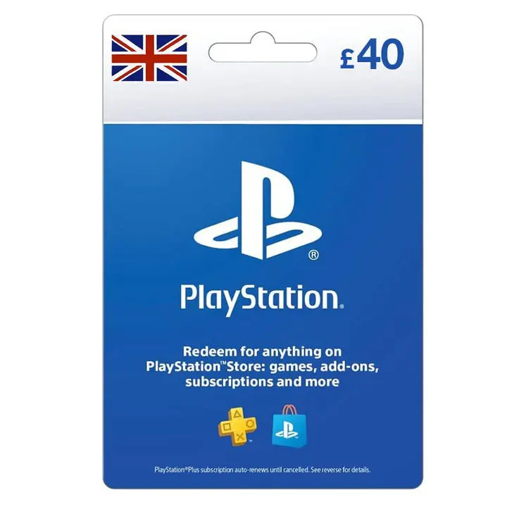 Sony Playstation / Psn Gift Card 40£ - Uk ( Sms Delivery) 1