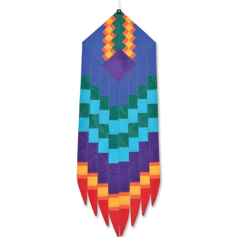 Soundwinds Goddess Earring Hanging Banner - Blue 1