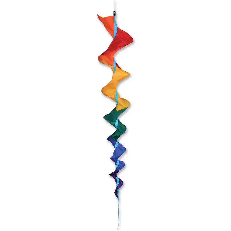 Soundwinds Large Fusilli Spinning Windsock - Rainbow 1
