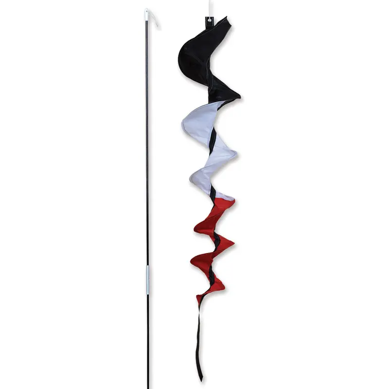 Soundwinds Medium Fusilli Spinning Recumbent Bike Windsock - Tecmo 1