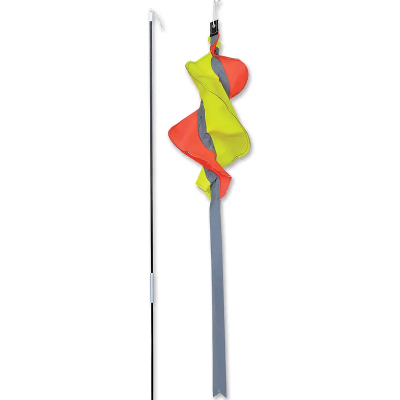 Soundwinds Reflective Turi Spinning Recumbent Bike Windsock 1