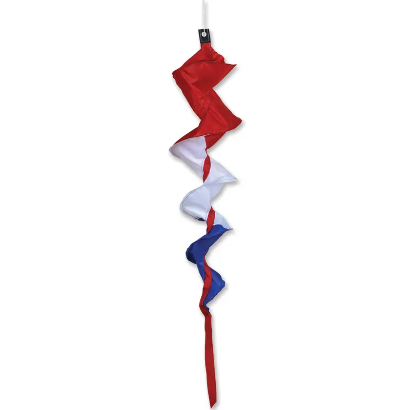 Soundwinds Small Fusilli Spinning Windsock - Patriotic 1