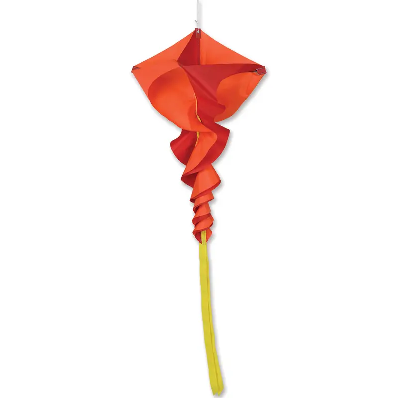 Soundwinds Small Rotini Spinning Windsock - Red 1