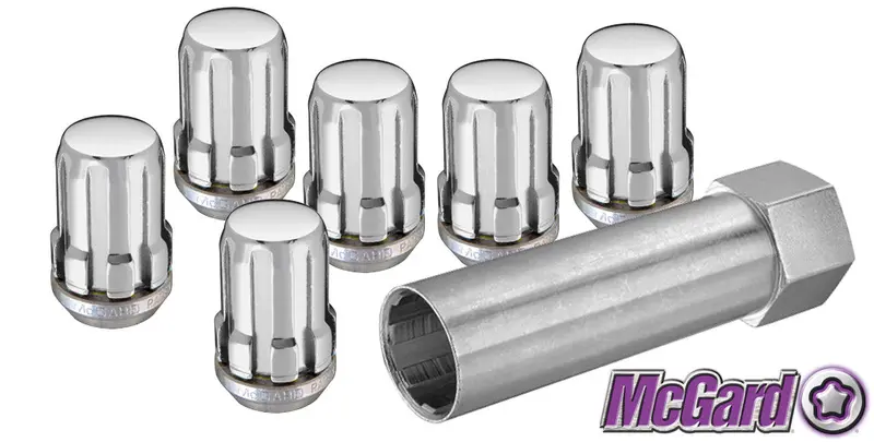 Spline Drive Lug Nut Kit - Chrome 1