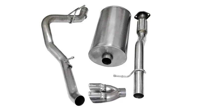 Sport / 3.0 In Cat-Back 4.0 In Twin Tips | 2007-2009 Avalanche Suburban Yukon Xl 5.3L 6.0L (14246) 1