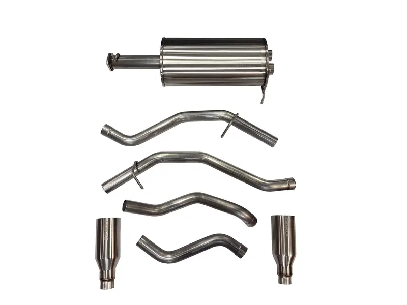 Sport / 3.0 In Cat-Back Dre 5.0 In Single Tips | 2019-2024 Ram 1500 5.7L 140, 144, 153Wb (21035) 1
