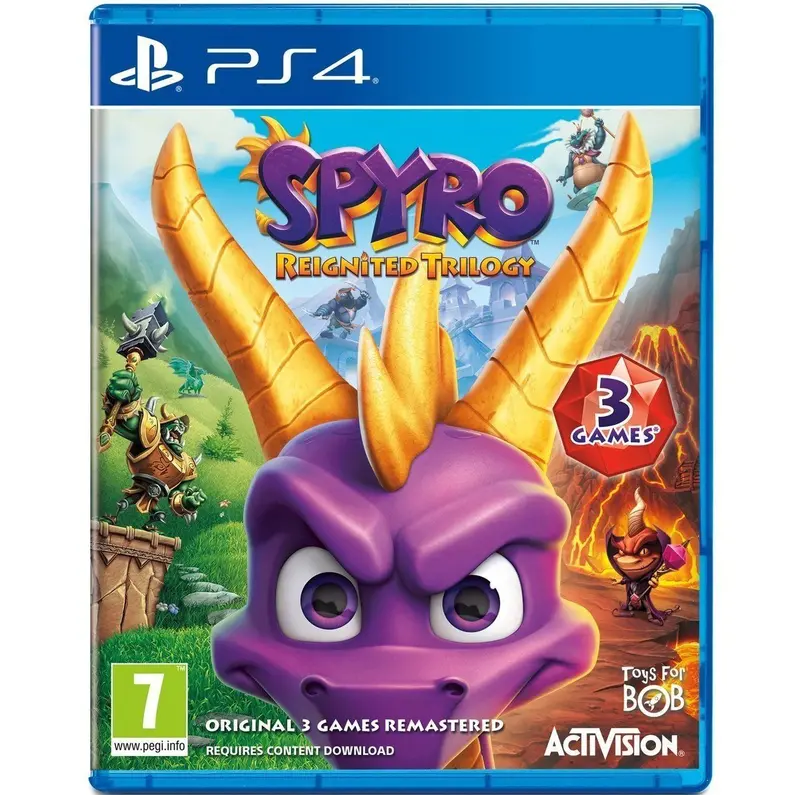 Spyro Reignited Trilogy For Playstation 4 "Region 2"( Arabic ) 1
