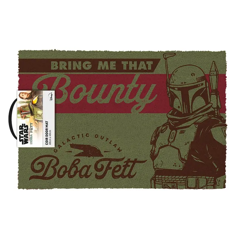 Star Wars - The Book Of Boba Fett (Bring Me That Bounty) Door Mat 1