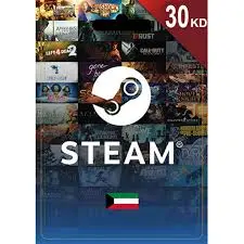 Steam Gift Card 30 Kd - Kuwait (Send By Sms) 1