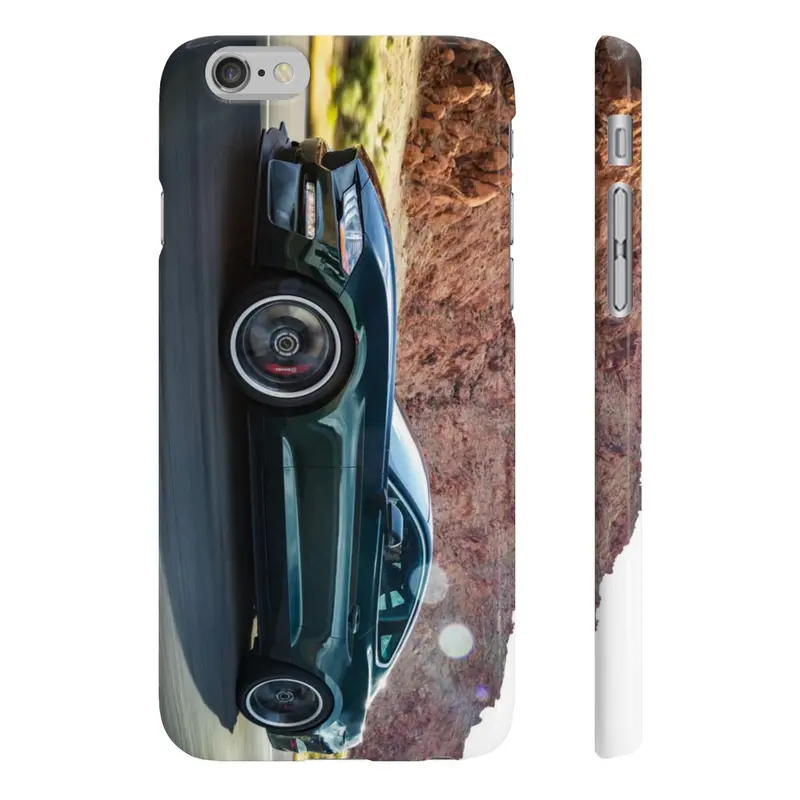Steeda Steve Mcqueen Limited Edition Bullitt Mustang Image Slim Phone Cases For Iphone 6, 7 & 8 1