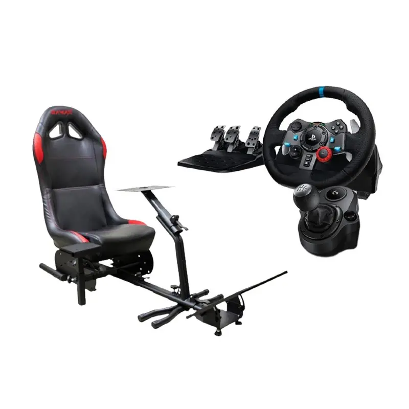 Super Racing Gear : Gamax Racing Seat + Logitech G29 Driving Force 1