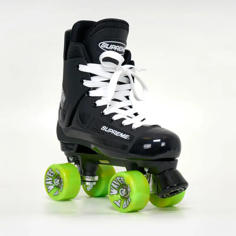 Supreme Turbo 33 Roller Skates + Airwaves Wheels | Black 1