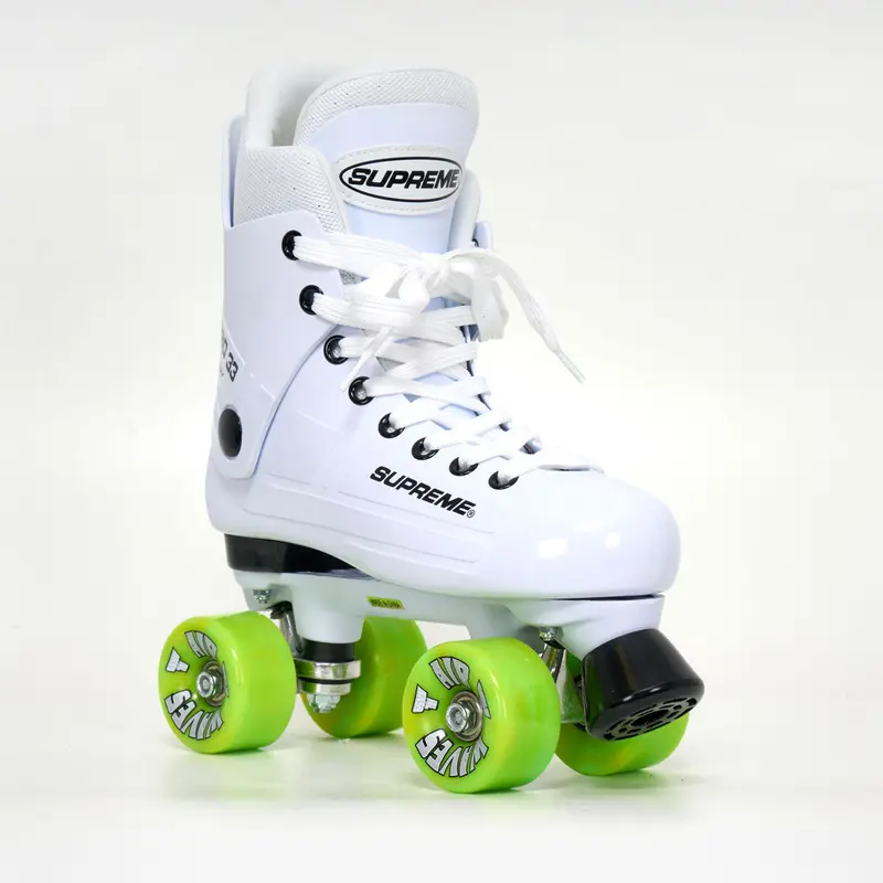 Supreme Turbo 33 Roller Skates + Airwaves Wheels | White 1