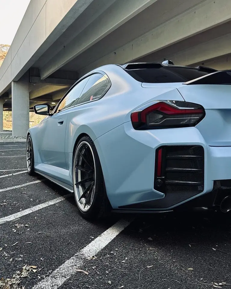 Suvneer Motorsports - Carbon Fiber Side Skirt Extensions - Bmw G87 M2 1