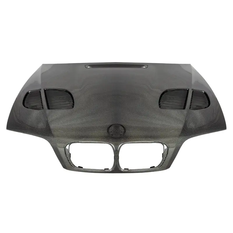Suvneer Motorsports - Gtr Style Vented Hood - Bmw E46 M3 1