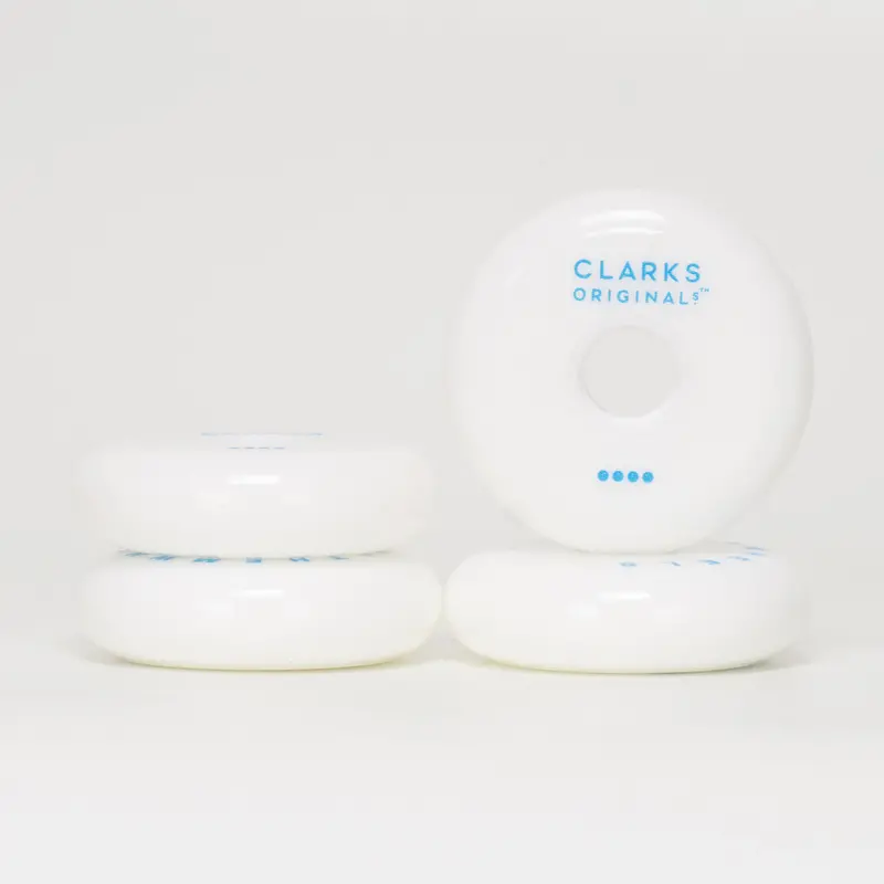Them Skates X Clarks 80Mm Wheels - White 1