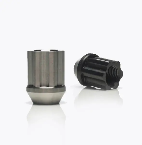 Titan 7 - O.W.L. Forged Titanium Race Nuts - Tesla (M14x1.5Mm) 1