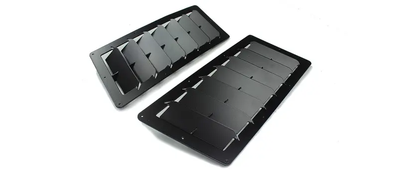 Trackspec - Universal Hood Louvers (Large Angular) 1