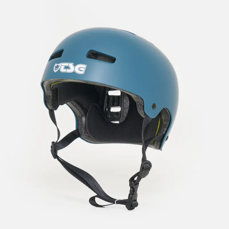 Tsg Evolution Skate Helmet - Satin Cyan 1
