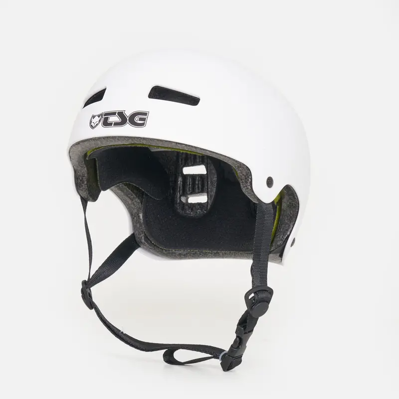 Tsg Evolution Skate Helmet - Satin White 1